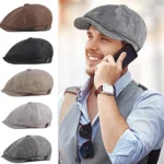 Visland-Men-Beret-Hat-Vintage-Solid-Color-Elastic-Soft-No-Deformation-Sweat-Absorption-Breathable-Casual-Cap-Summer-Gift-Newsboy-Cabbie-Driving-Hunti_45c96b3c-b750-42f